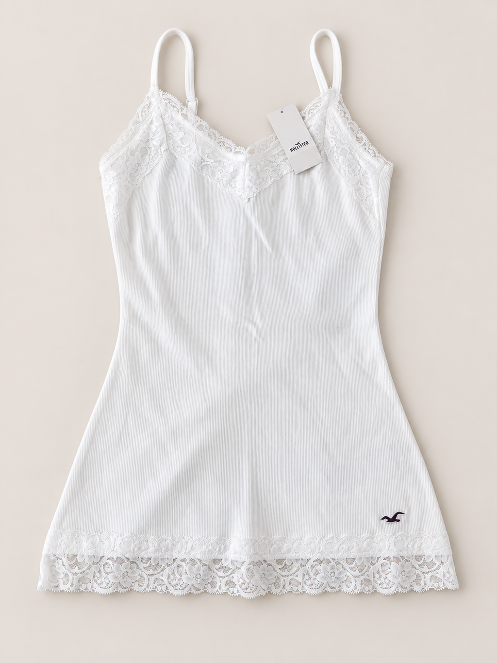 Hollister lace trim cami