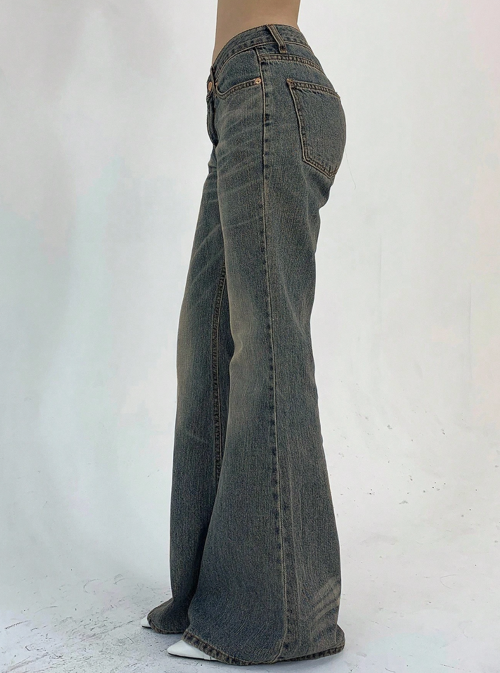 Bootcut dark wash jeans