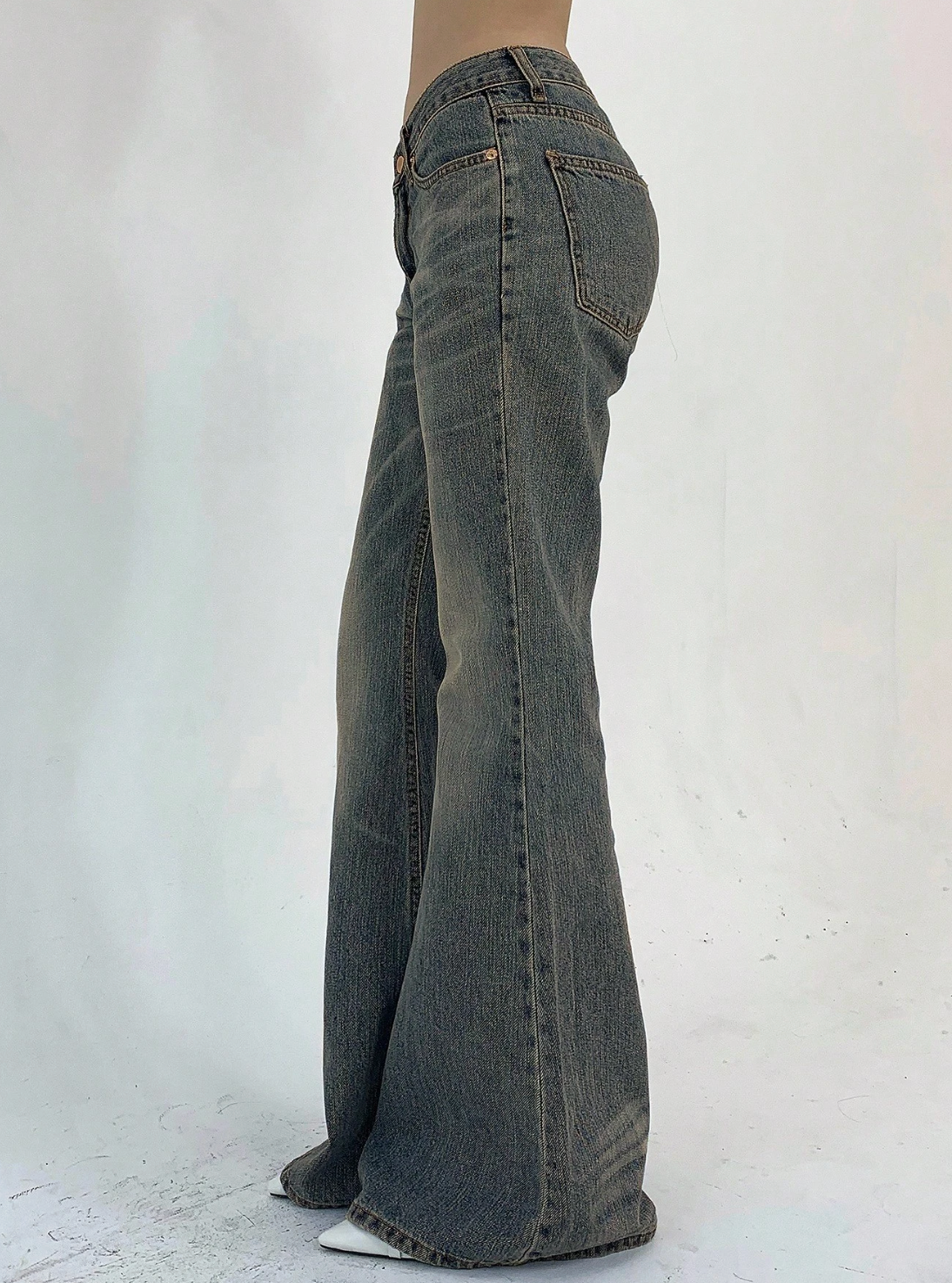 Bootcut dark wash jeans